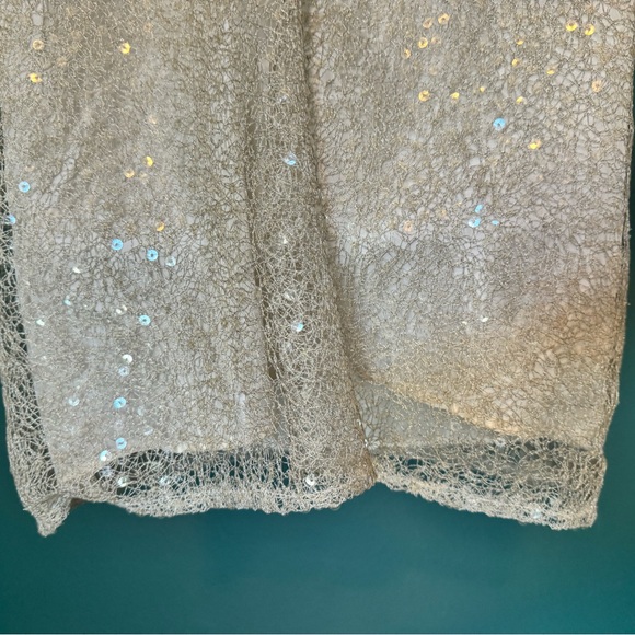 Cynthia Steffe Sequin Shift Dress w delicate details Sz 6/8 (NEW w TAG) - Picture 4 of 7